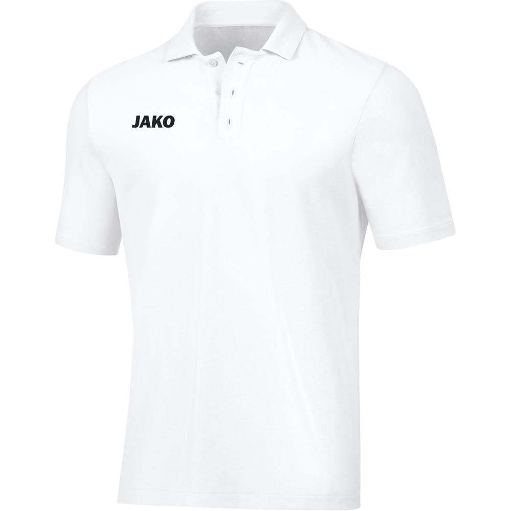 Jako Herren Polo Base weiß