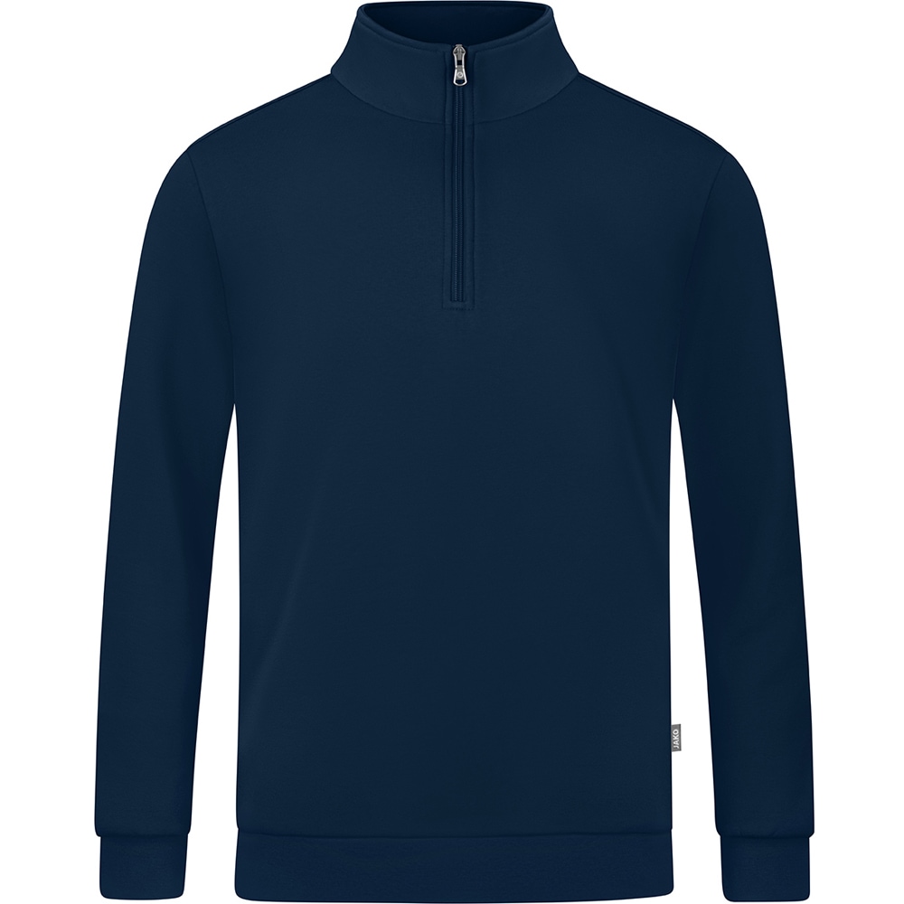 Jako Herren Ziptop Organic blau