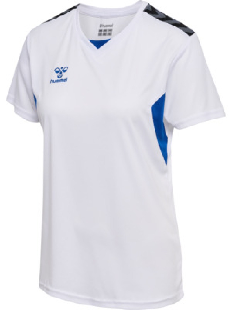 Hummel Hmlauthentic 24 PL Damen Jersey S/S weiß