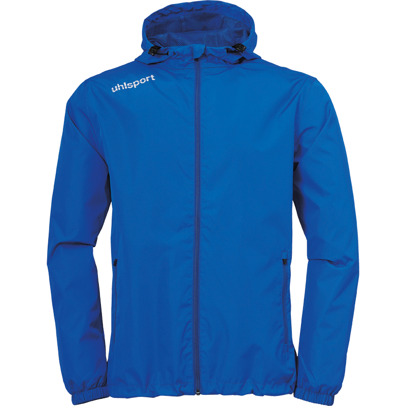 Uhlsport Kinder Essential Regenjacke azurblau/weiß