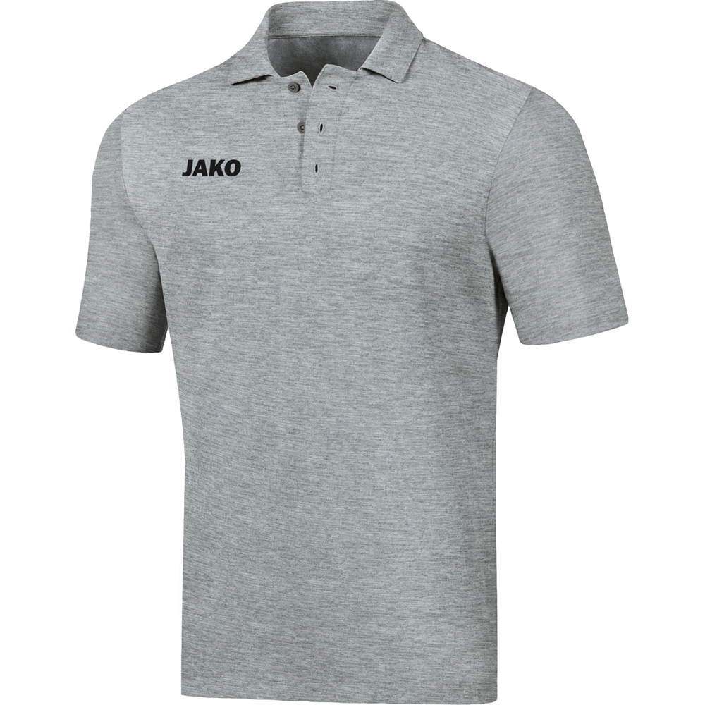 Jako Herren Polo Base grau