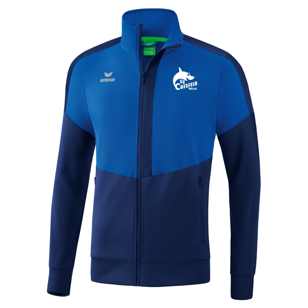SC Coesfeld Kinder Squad Trainingsjacke blau