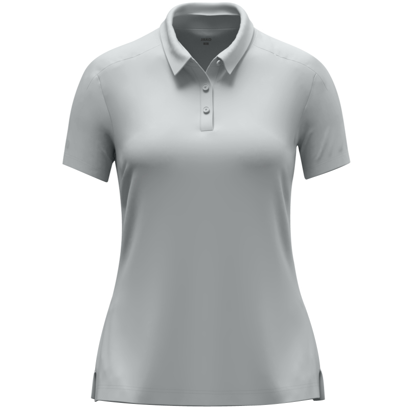 Jako Damen Polo Uni Damen hellgrau