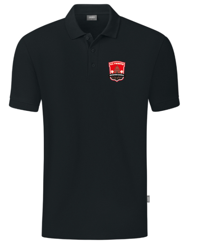 FC Twente Supporters Alstätte Polo Organic schwarz