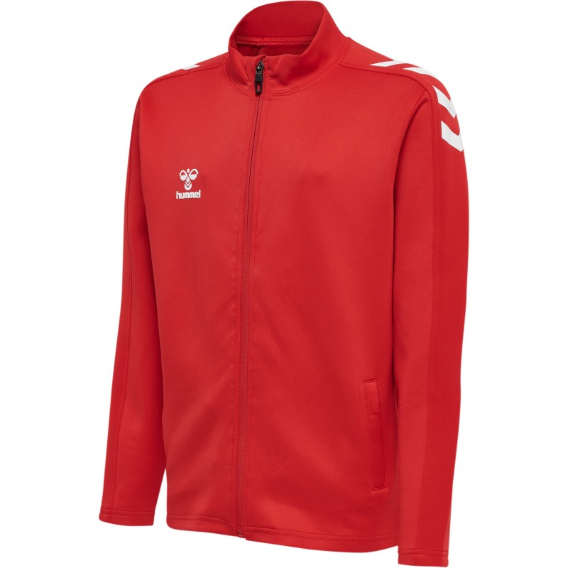 Hummel Hmlcore XK Poly Zip Sweat Kids true red