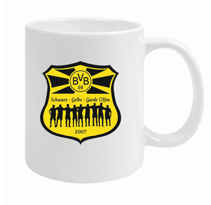 Schwarz-Gelbe-Garde Olfen Tasse