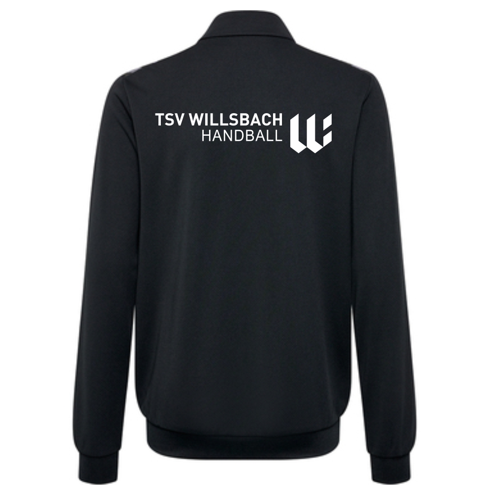 TSV Willsbach Hummel Hmlauthentic 24 PL Damen Trainingsjacke schwarz