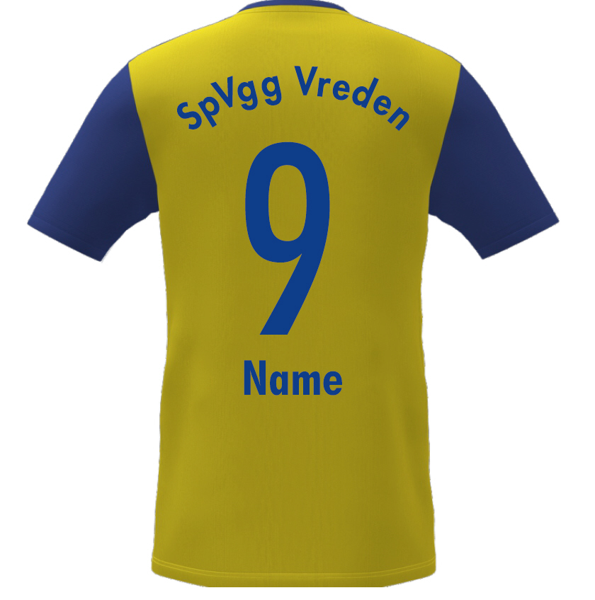 SpVgg Vreden Trikot gelb blau