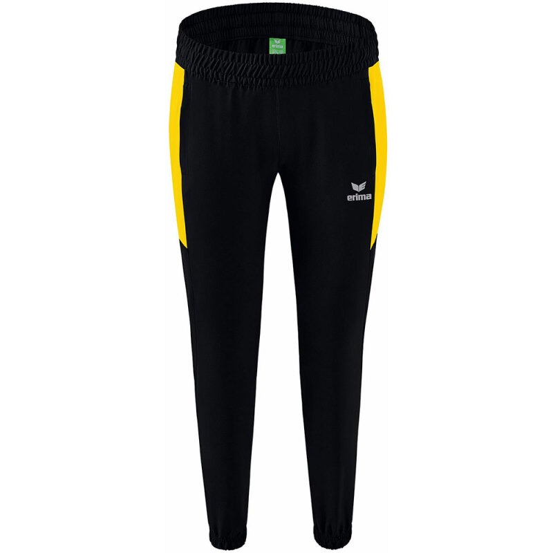 Erima Damen Präsentationshose Team schwarz-gelb