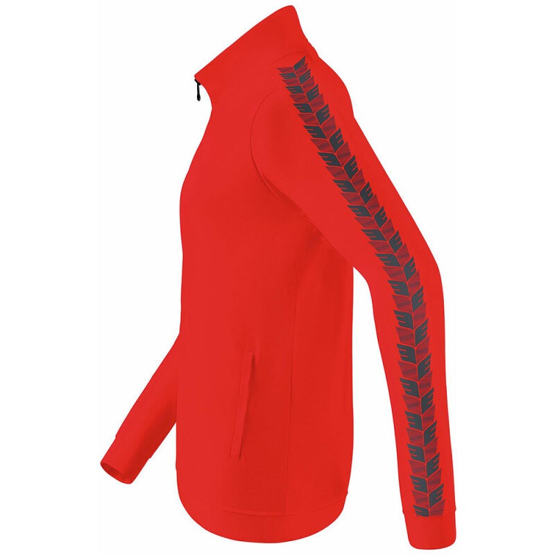 Erima Herren Trainingsjacke Essential Team rot-grau