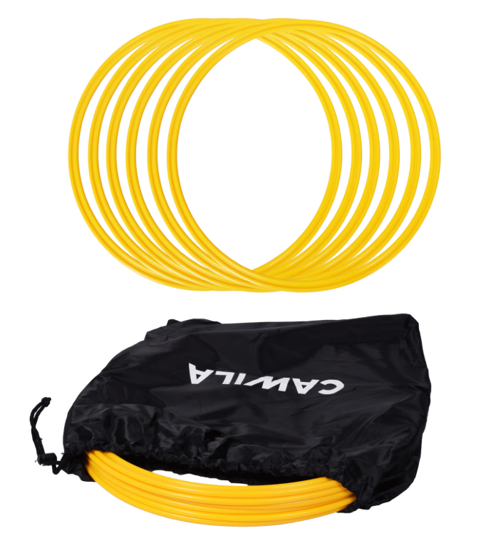Cawila Koordinationsringe 50cm | 6er Set | inklusive Tasche