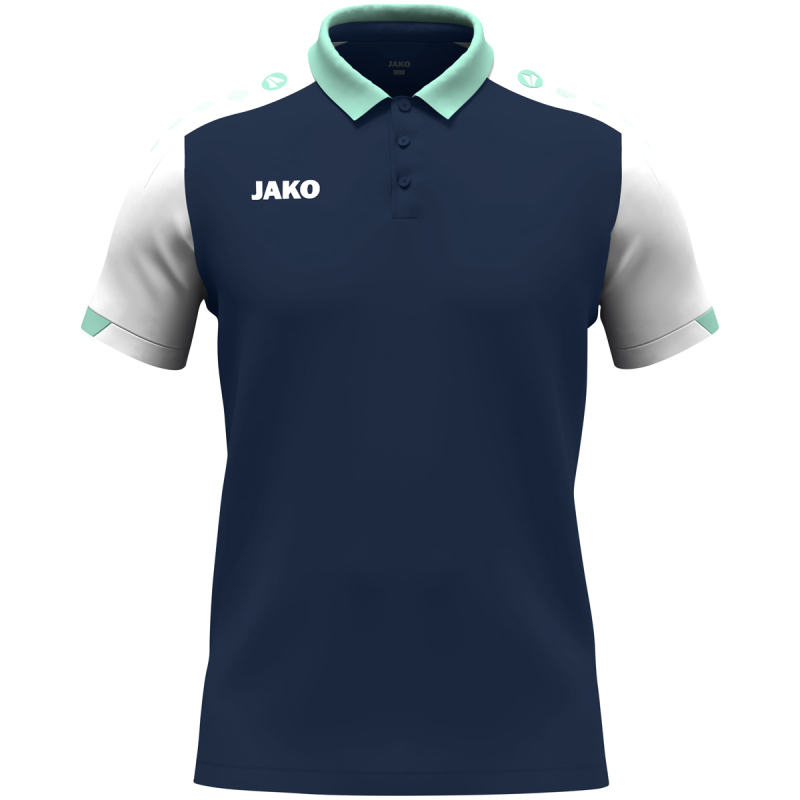 Jako Polo Dynamic marine-weiß-minze
