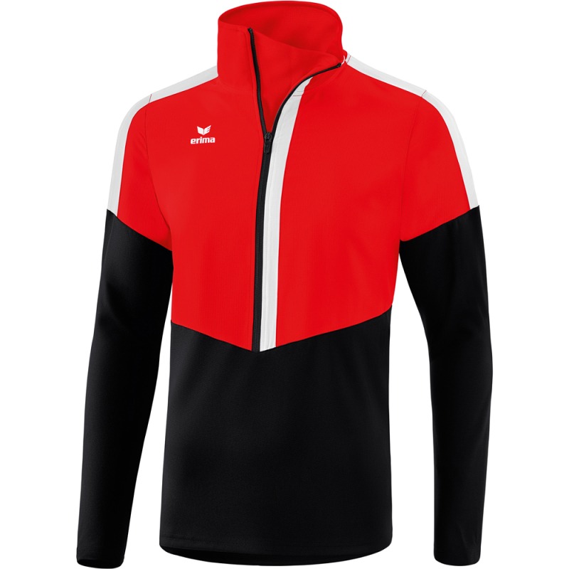 Erima Herren Trainingstop Squad rot-schwarz-weiß