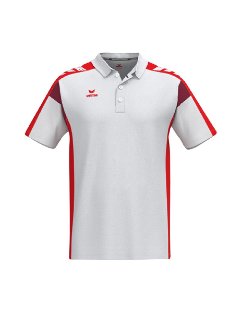 Erima CELEBRATE 125 Poloshirt function weiß/rot