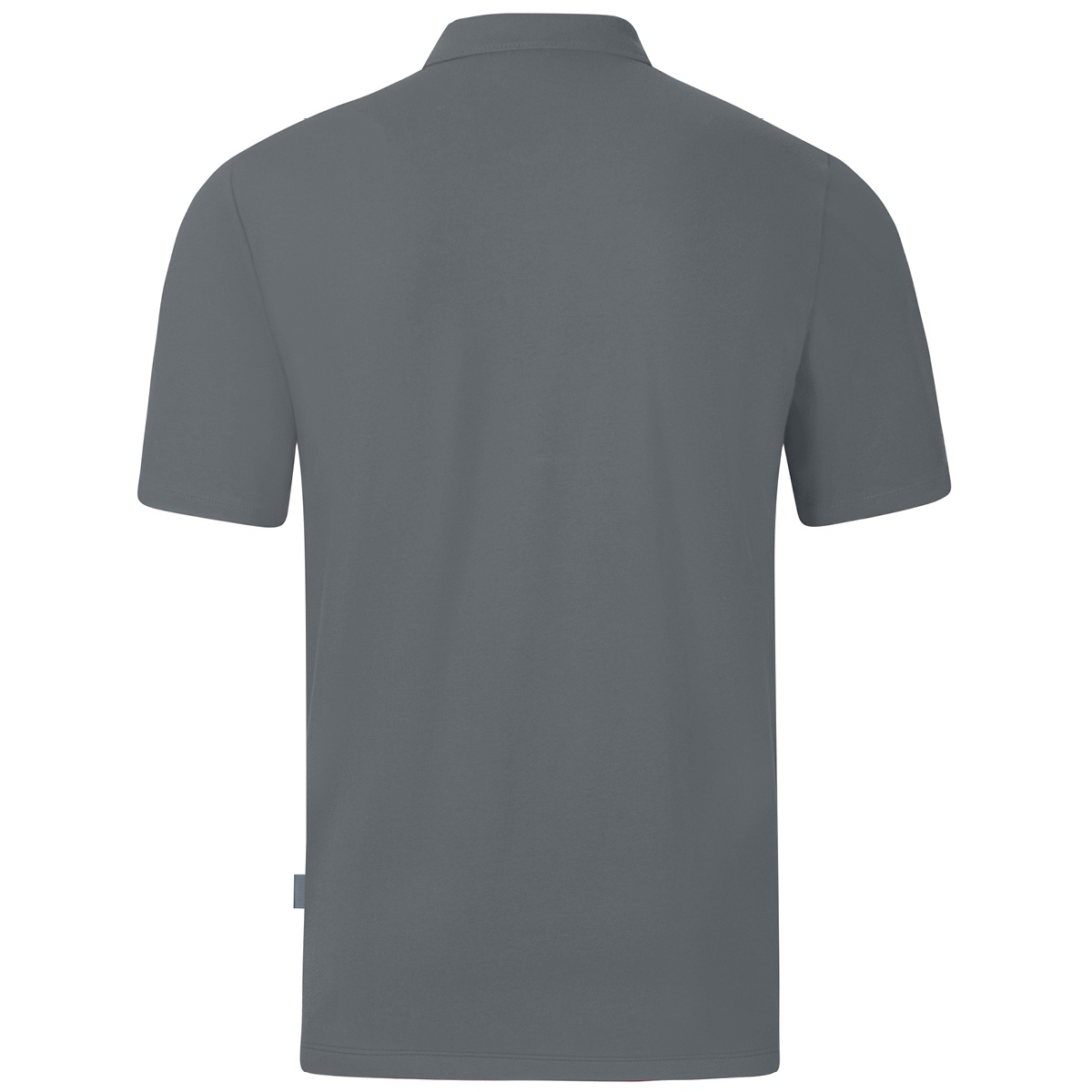 Jako Polo Organic Stretch steingrau