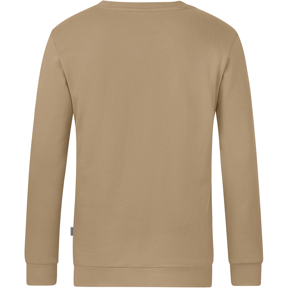 Jako Herren Sweat Organic beige