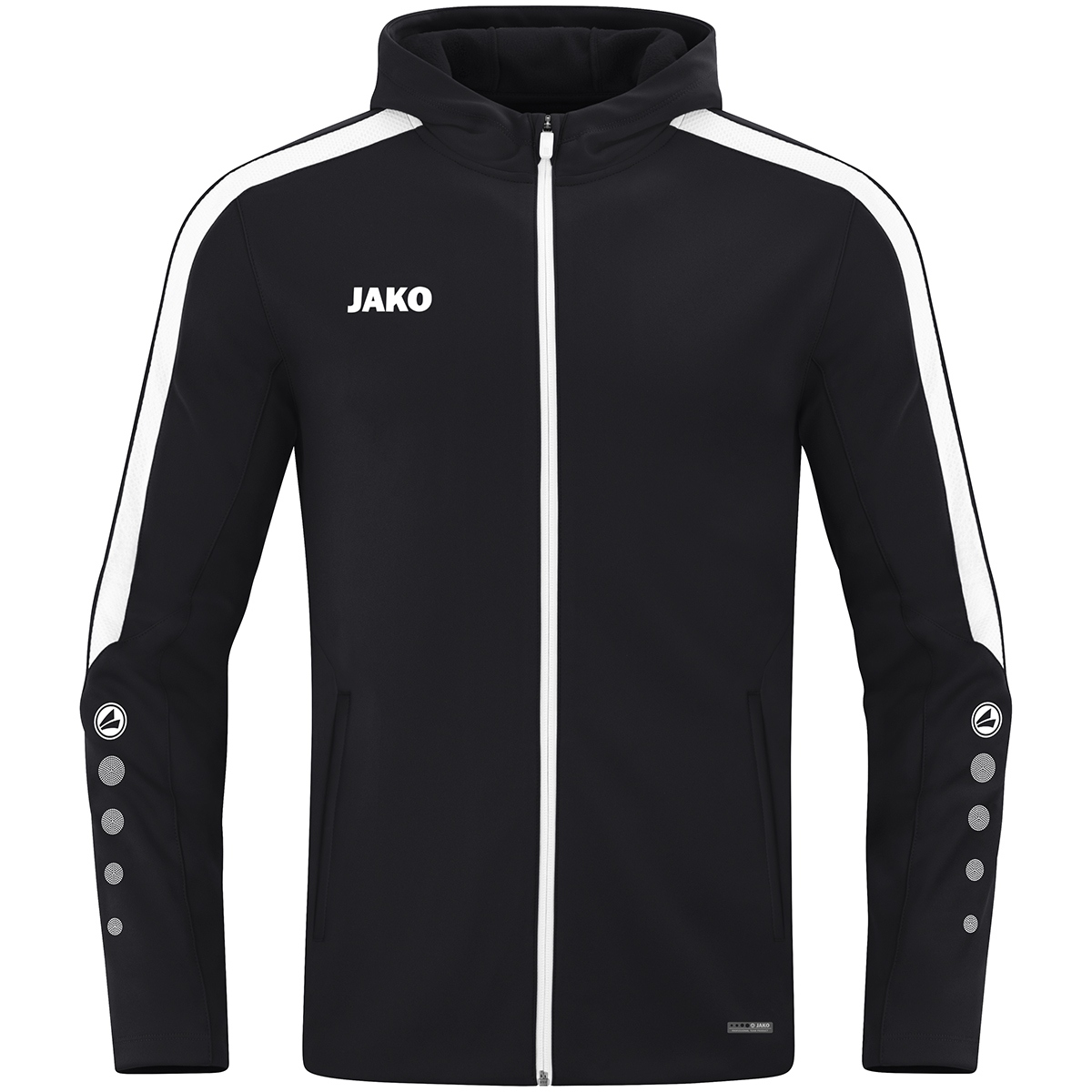 Jako Damen Kapuzenjacke Power schwarz