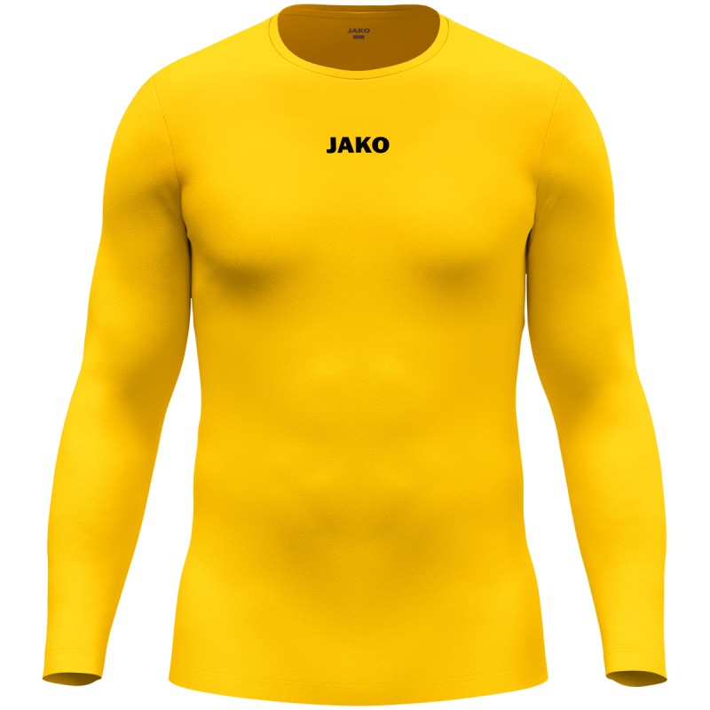 Jako Longsleeve Function gelb
