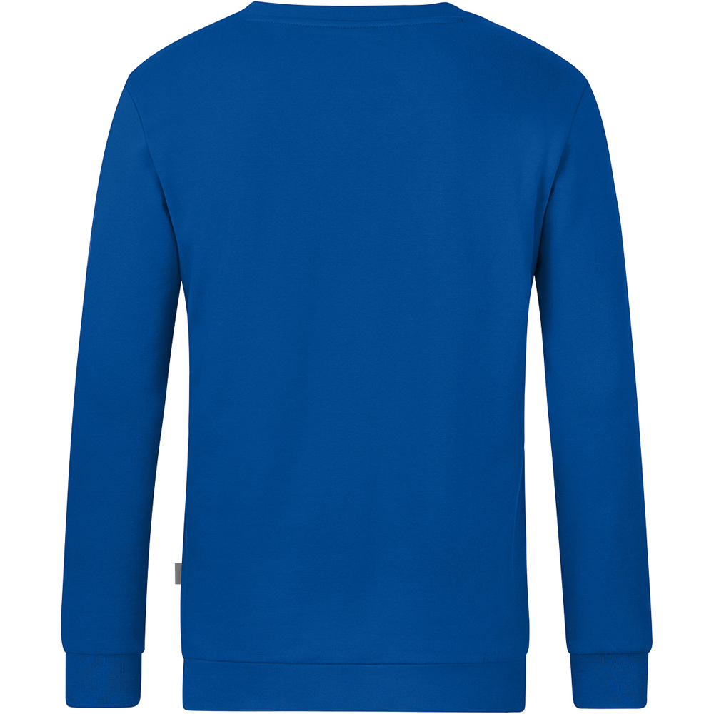 Jako Herren Sweat Organic blau