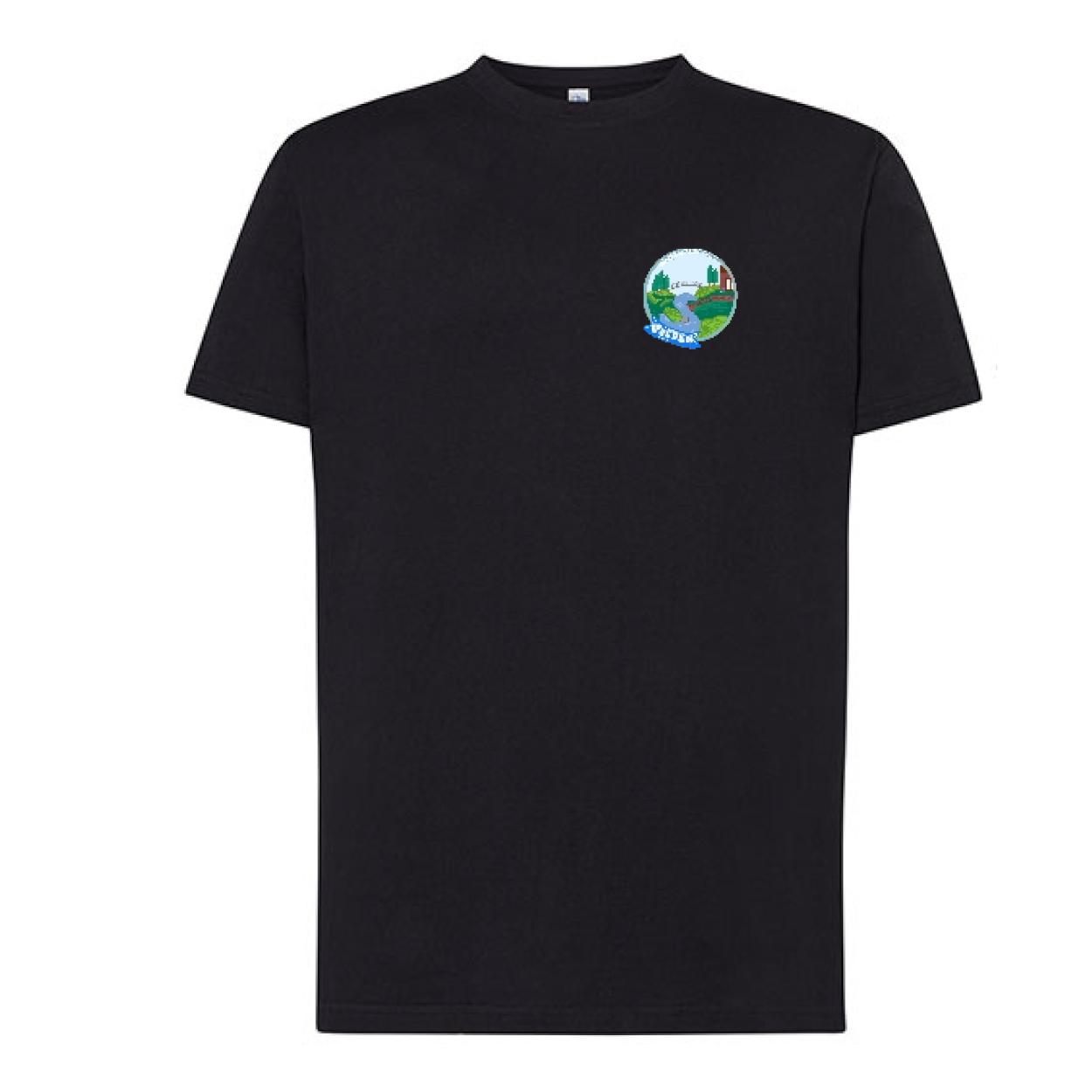 Sekundarschule Vreden Herren Regular Premium T-Shirt Schwarz Berkel Logo