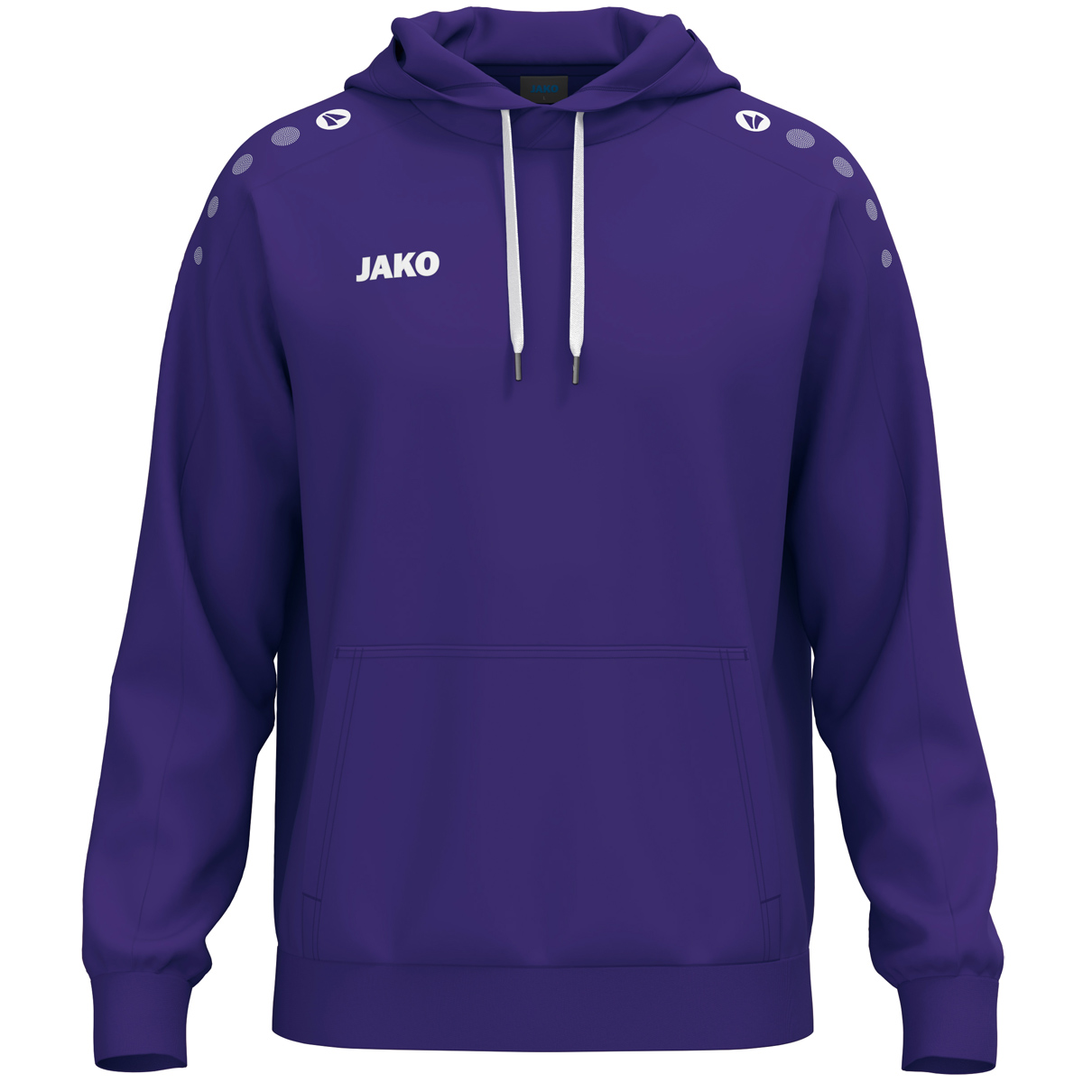 Jako Kapuzensweat One Cotton violett