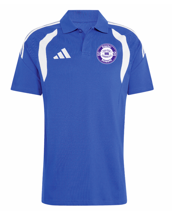 S04 Fanclub Knappen Coesfeld Polo Shirt Tiro 26 blau