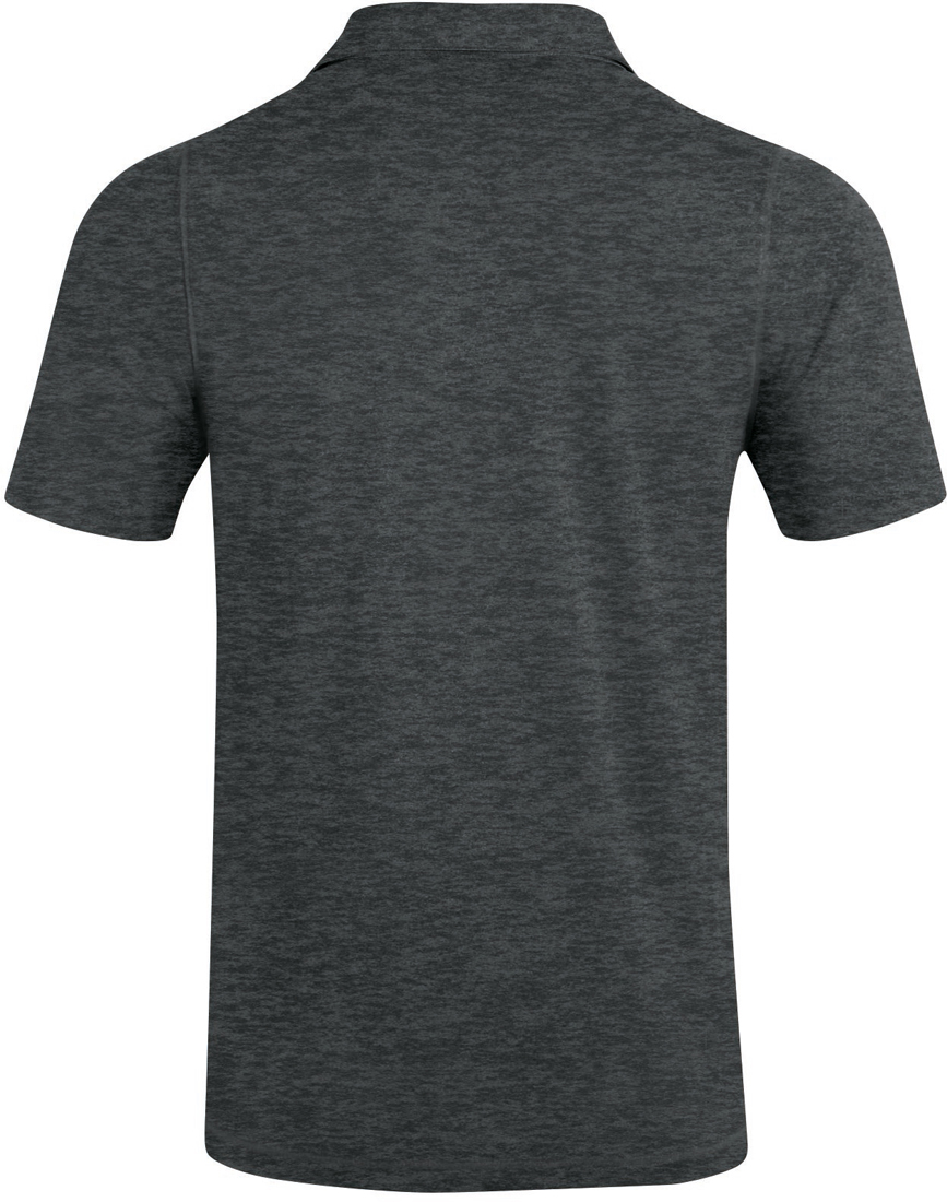 Jako Premium Basics Polo anthrazit meliert