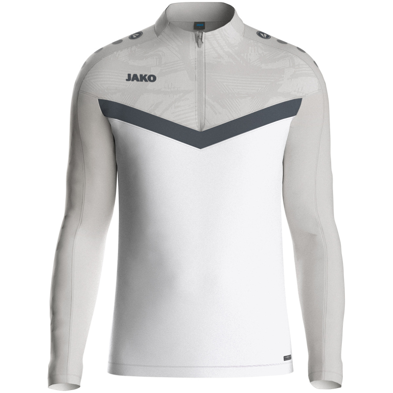 Jako Kinder Ziptop Iconic weiß/soft grey/anthra light