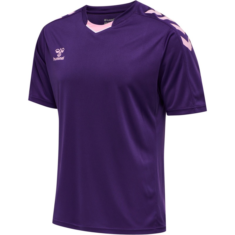 Hummel Hmlcore XK Poly Jersey S/S acai