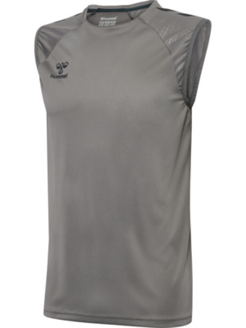 Hummel hmlPRO TRAINING JERSEY S/L steel gray