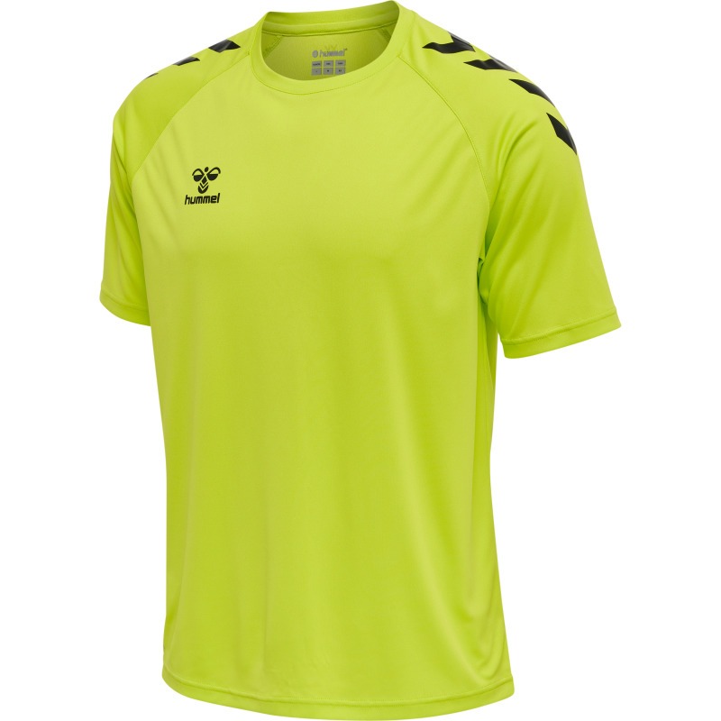 Hummel Hmlcore XK Core Poly T-Shirt S/S lime popsicle