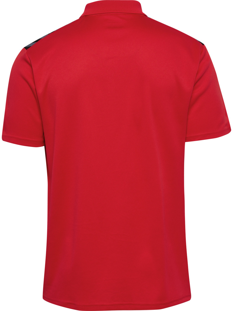 Hummel Hmlauthentic 24 PL Herren Poloshirt rot