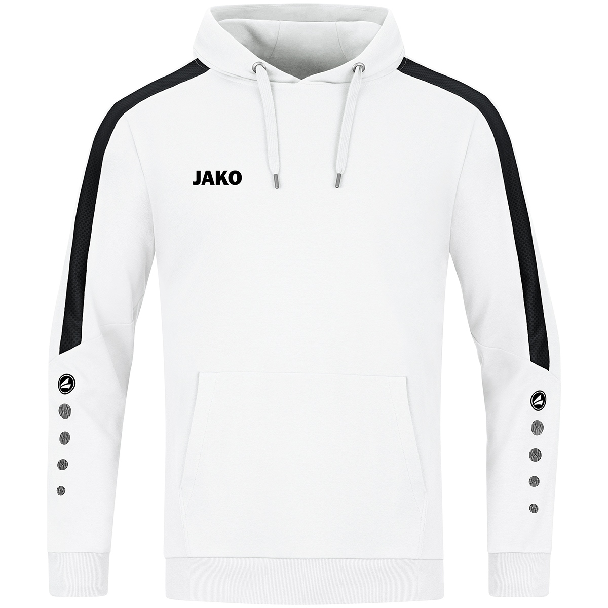 Jako Herren Kapuzensweat Power weiß