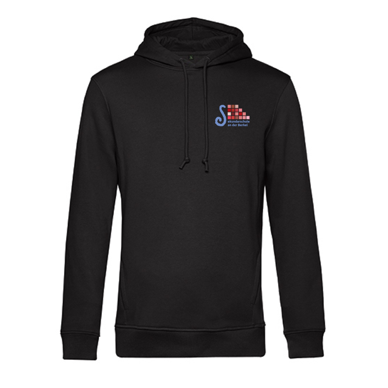 Sekundarschule Vreden Herren Hooded Sweat Schwarz Schul Logo