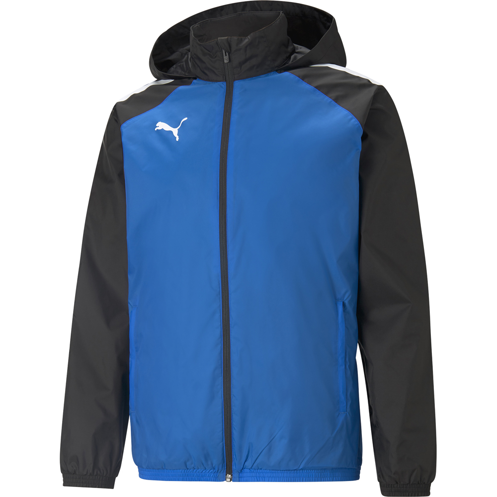 Puma Kinder Allwetterjacke teamLIGA blau-schwarz