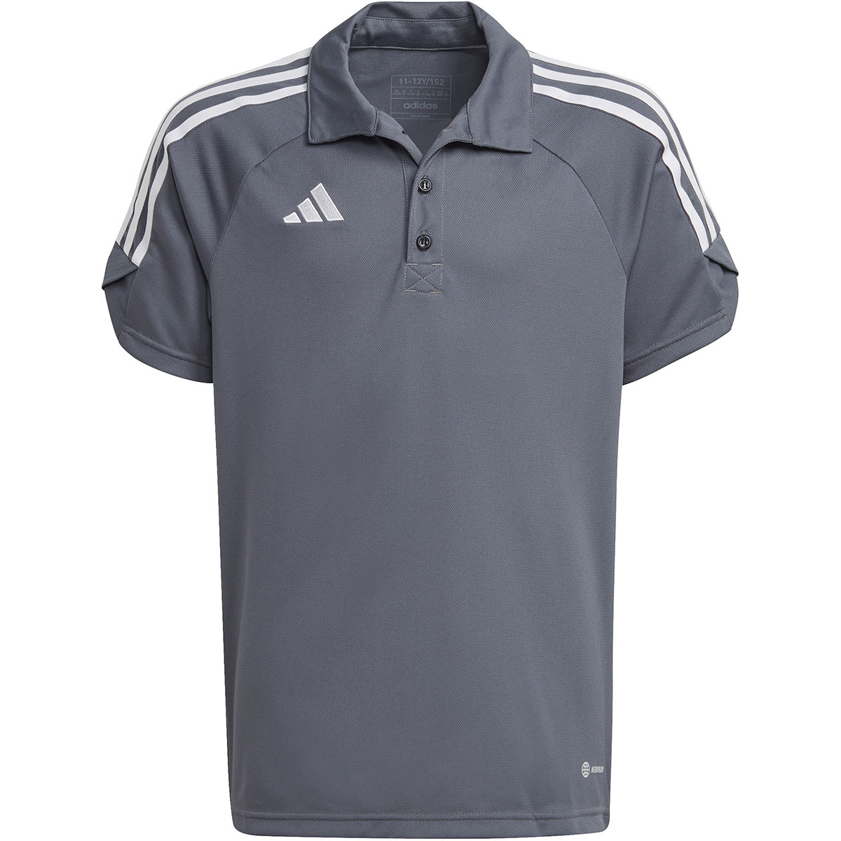 Adidas Kinder Poloshirt Tiro 23 grau