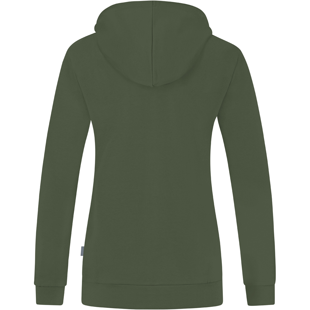 Jako Damen Kapuzenjacke Organic grün