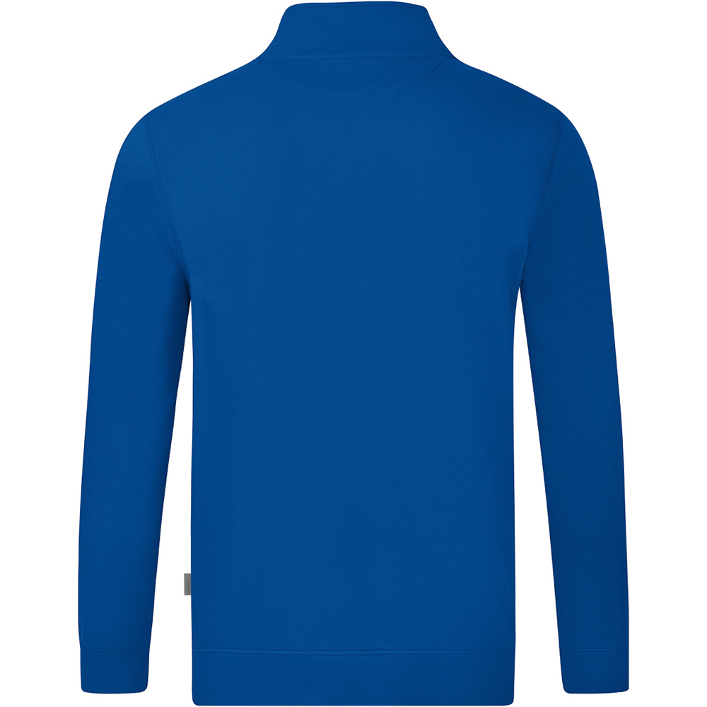 Jako Herren Ziptop Doubletex blau