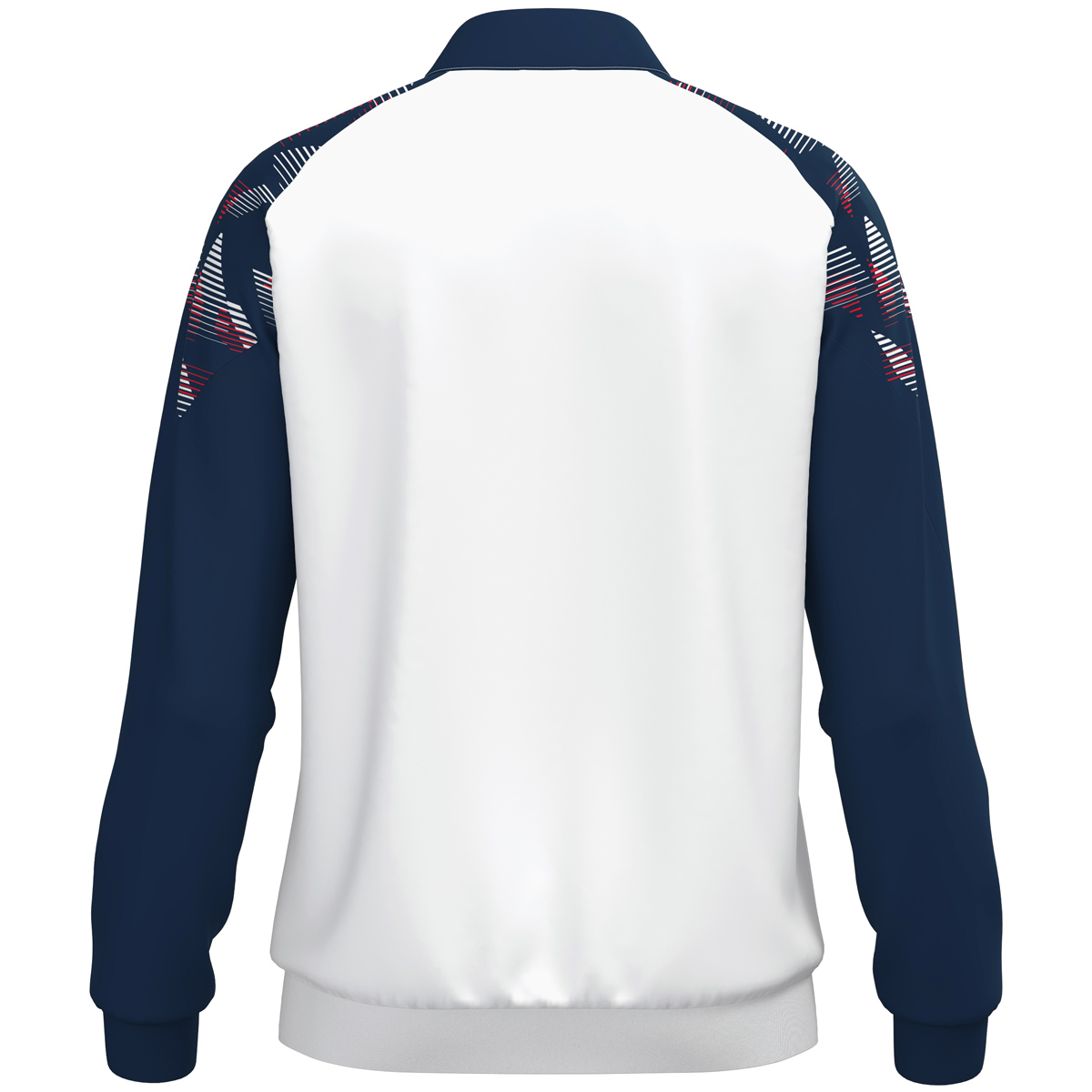 Jako Polyesterjacke Sonic Kinder weiß/marine/rot