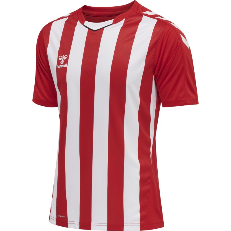 Hummel Hmlcore XK Striped Jersey S/S true red/white