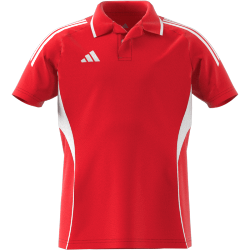 Adidas Kinder Polo-Shirt Tiro 25 Competition vivid red-white