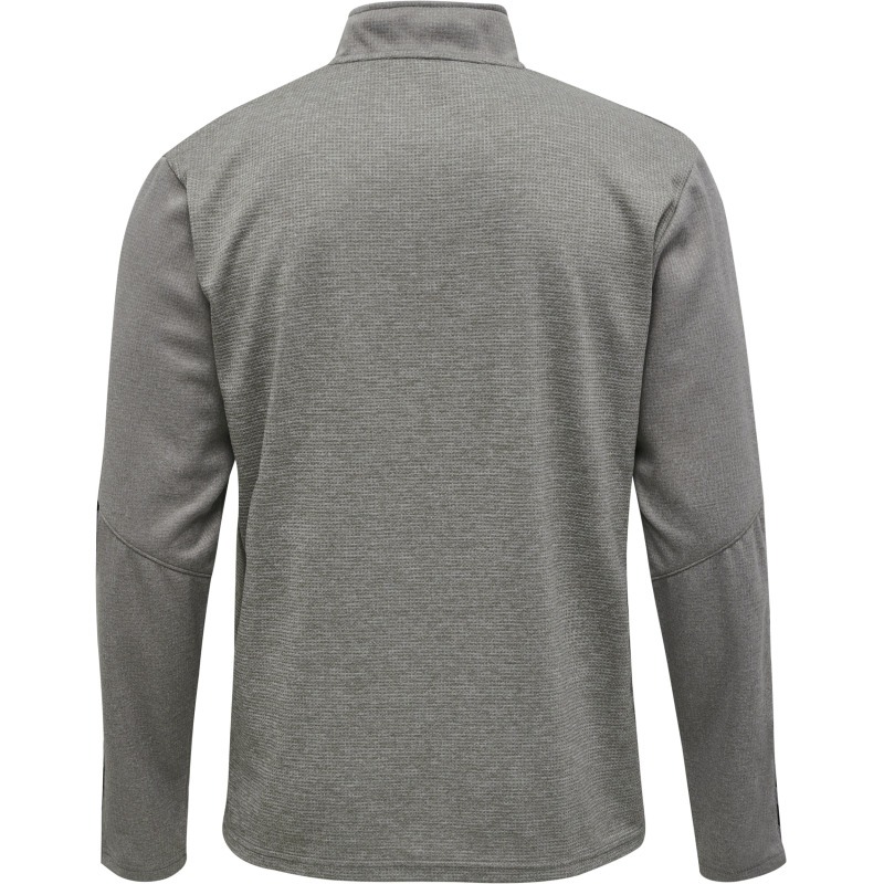 Hummel Hmlauthentic 24 Kids Half Zip Sweatshirt grey melange