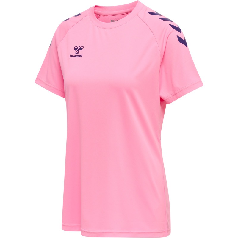 Hummel Hmlcore XK Core Poly Tee  S/S Woman cotton candy