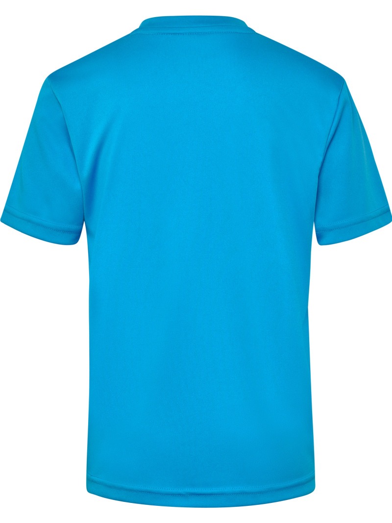 Hummel Hmllogo Jersey S/S Kids diva blue