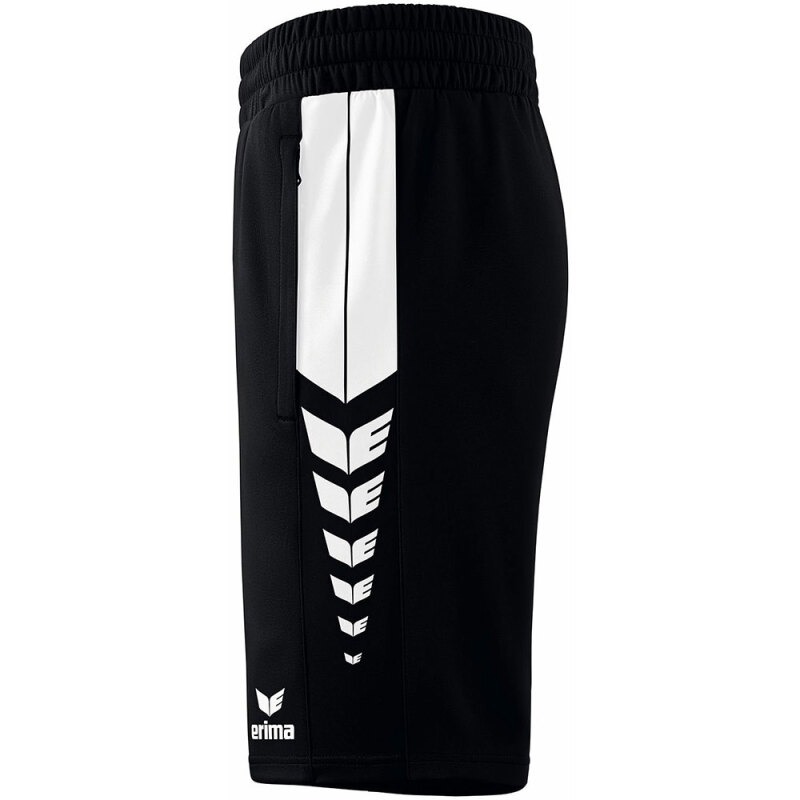 Erima Herren Training Shorts Six Wings schwarz-weiß