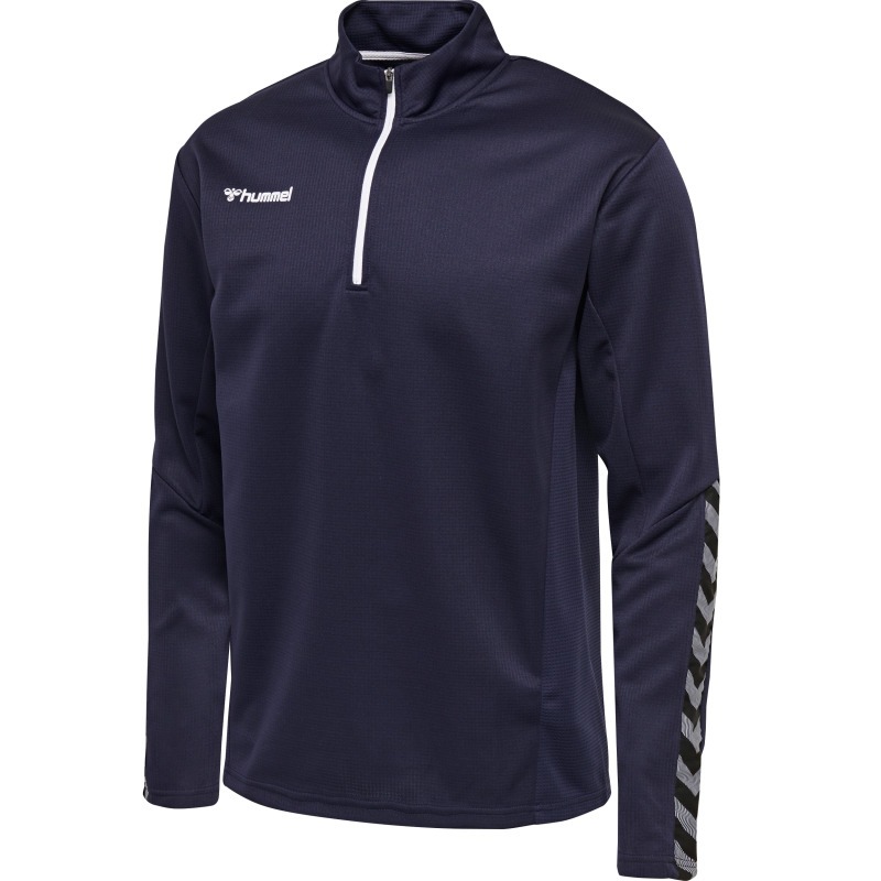 Hummel Hmlauthentic 24 Kids Half Zip Sweatshirt marine