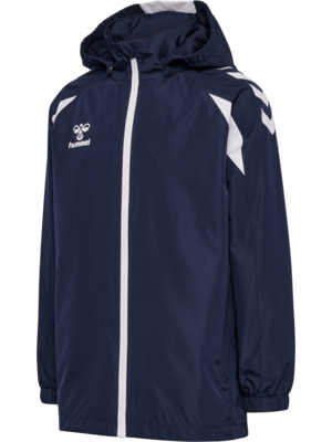 Hummel hmlCORE 2.0 Allwetterjacke Kinder marine/weiß