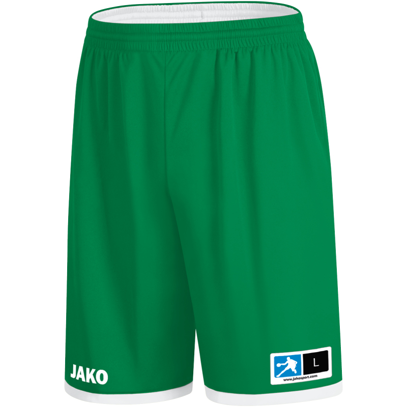 Jako Kinder Wendeshort Change 2.0 sportgrün-weiß