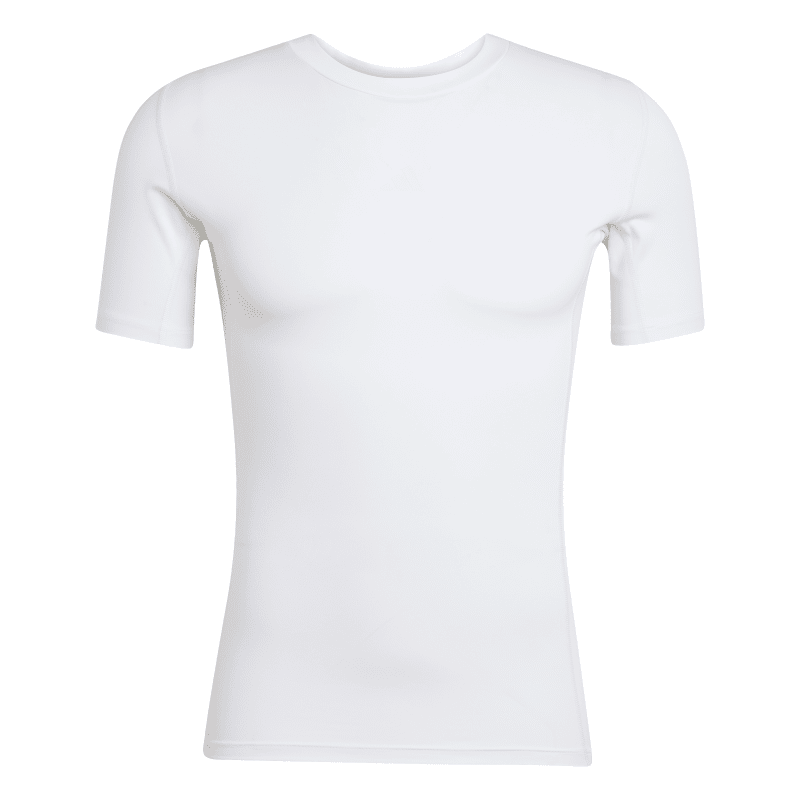 Adidas Kurzarm T-Shirt Techfit white