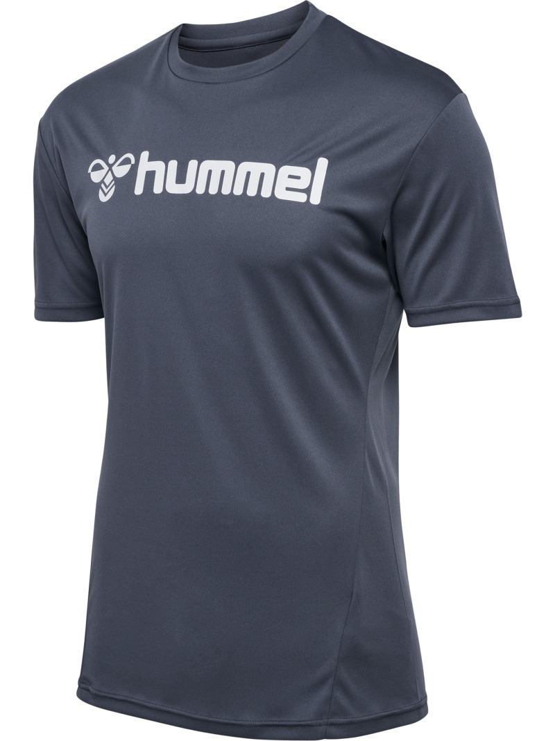 Hummel Hmllogo Jersey S/S ombre blue